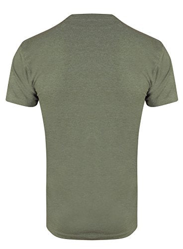 Golds Gym T-Shirt Muscle Joe S Army Green | High-Quality Sports Nutrition | MySupplementShop.co.uk