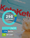 KetoKeto Bar 12x50g Coconut Cashew | High-Quality Sports Nutrition | MySupplementShop.co.uk