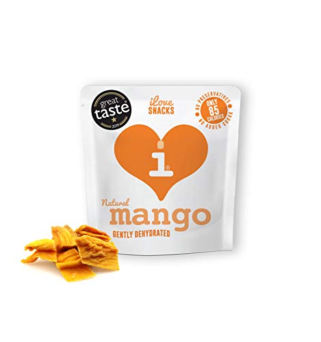 I Love Snacks Gently Dehydrated Mango 15x25g Original - Default Title - Health Foods at MySupplementShop by I Love Snacks