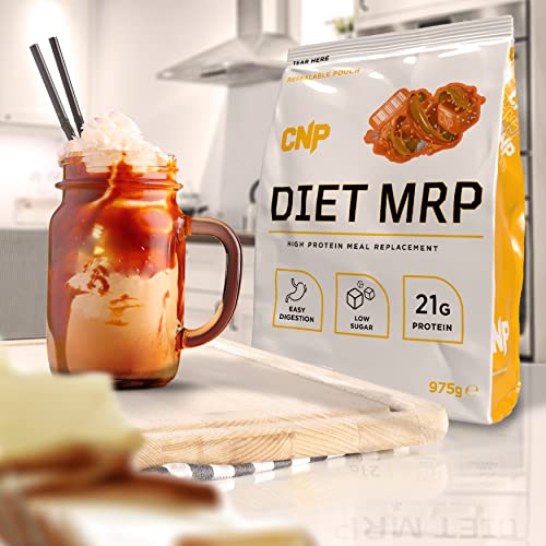 CNP Professional Diet MRP Meal Replacement with FREE Reveal Advanced Fat Loss & Muscle Maintenance Capsules. Thermogenic Energy Metabolism Increase (Vanilla) | High-Quality Fat Burners | MySupplementShop.co.uk