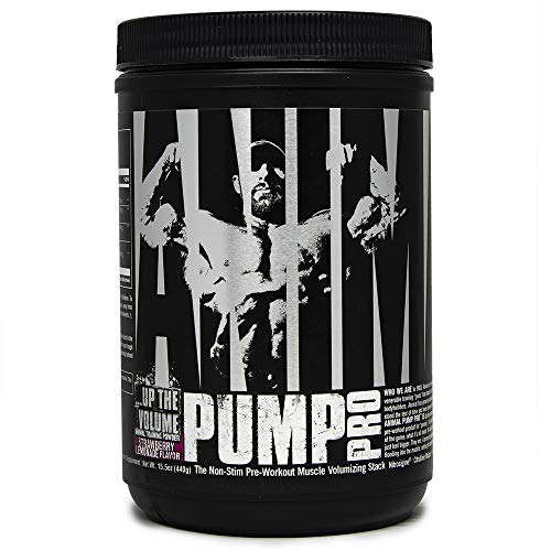 Animal Pump Pro Powder - Non Stimulant Preworkout - Pump & Cell volumization with Added Sea Salt for Electrolytes - 20 Servings - Strawberry Lemonade - Default Title - Sports Nutrition at MySupplementShop by Animal