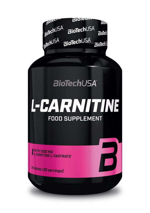 BioTechUSA L-Carnitine - 30 tabs | High-Quality Carnitine | MySupplementShop.co.uk