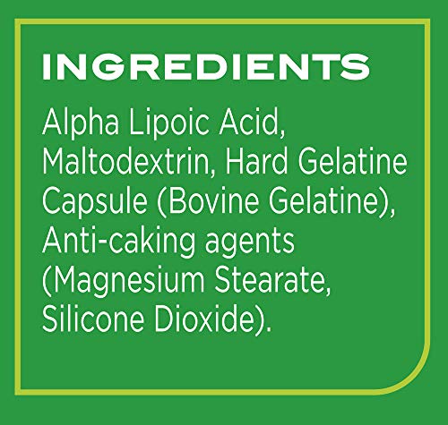 Reflex Nutrition Alpha Lipoic Acid (ALA) Supplement (90 Caps) | High-Quality Protein Supplements | MySupplementShop.co.uk