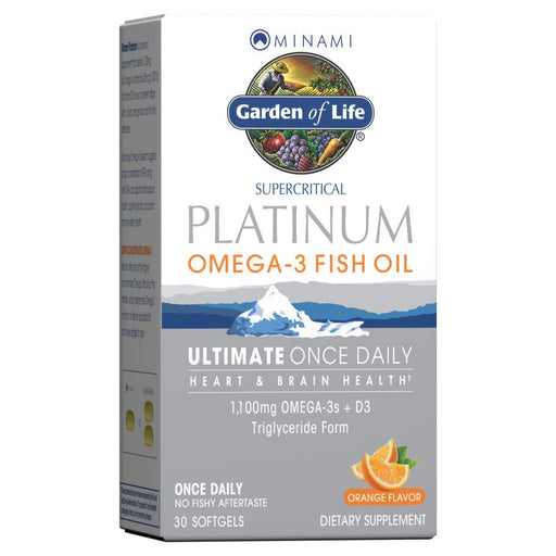 Minami Platinum Omega-3 Fish Oil - 30 softgels | High-Quality Omegas, EFAs, CLA, Oils | MySupplementShop.co.uk