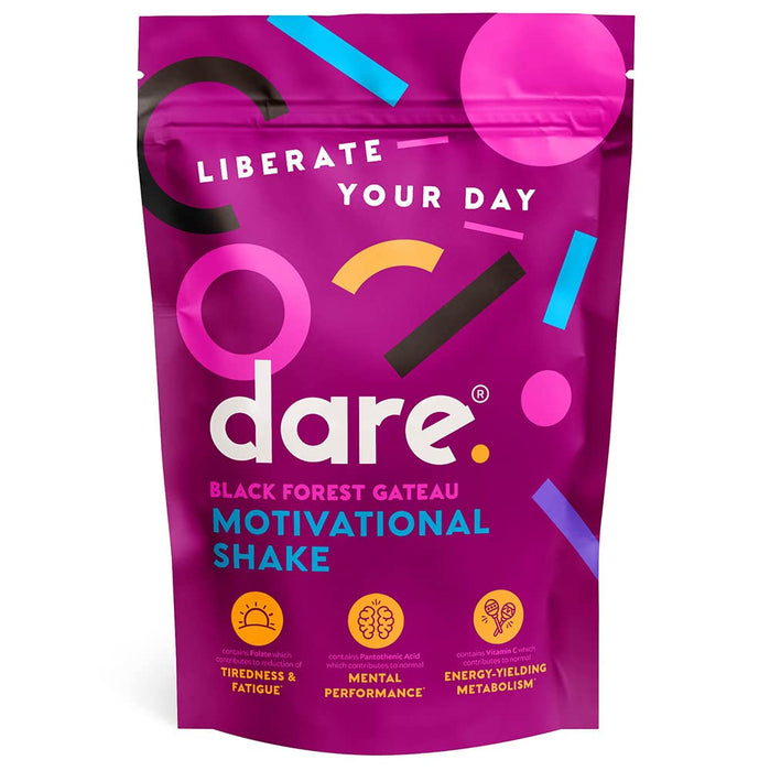 dare. Motivational Shake 750g Black Forest Gateau - Sports Supplements at MySupplementShop by dare.