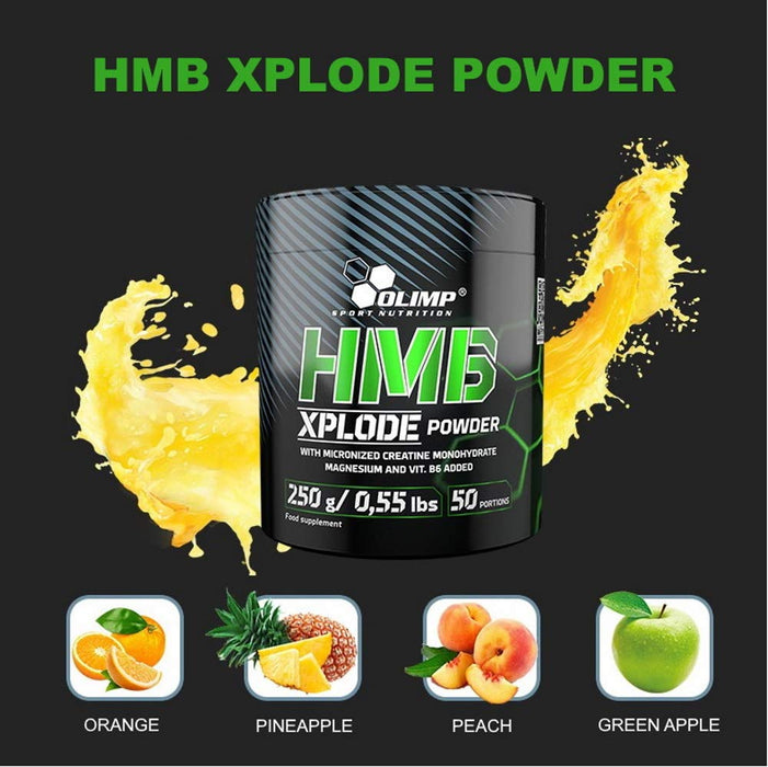 Olimp Nutrition HMB Xplode, Orange - 250 grams | High-Quality Amino Acids and BCAAs | MySupplementShop.co.uk