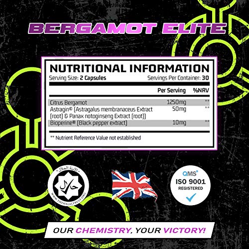 Chemical Warfare Bergamot Elite 60Caps | High-Quality Health Foods | MySupplementShop.co.uk
