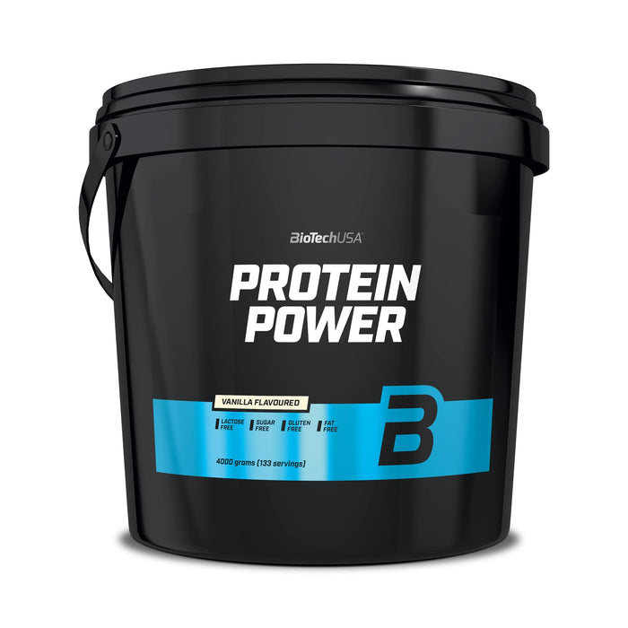 BioTechUSA Protein Power, Vanilla - 4kg - Protein at MySupplementShop by BioTechUSA