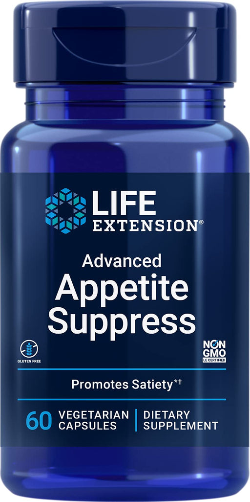 Life Extension Advanced Appetite Suppress - 60 vcaps | High-Quality Slimming and Weight Management | MySupplementShop.co.uk