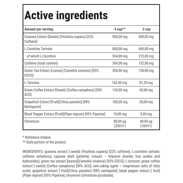 Trec Nutrition Thermo - 120 caps | High-Quality Slimming and Weight Management | MySupplementShop.co.uk