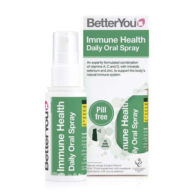 BetterYou Immune Daily Oral Spray 50ml | High-Quality Oral Care | MySupplementShop.co.uk