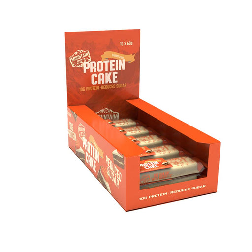 Mountain Joe's Protein Cake 10x60g Carrot Cake | High-Quality Whole Cakes | MySupplementShop.co.uk
