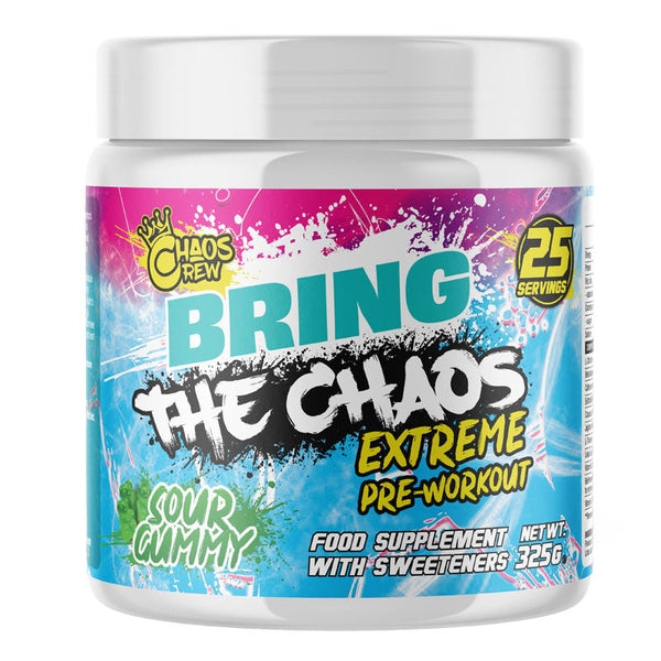 Chaos Crew Bring The Chaos v2 325g Sour Gummy | High-Quality Health Foods | MySupplementShop.co.uk