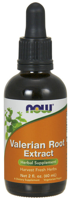 NOW Foods Valerian Root Extract, Liquid - 60 ml. - Health and Wellbeing at MySupplementShop by NOW Foods