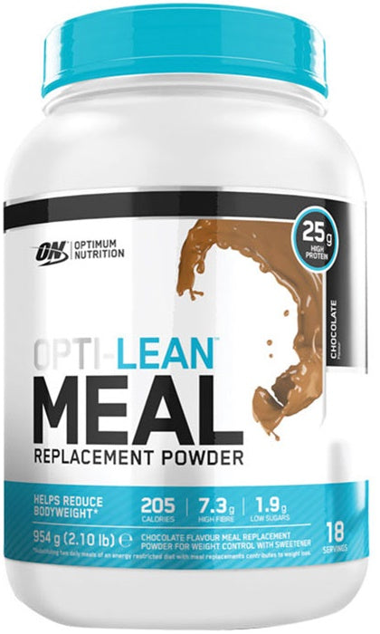 Optimum Nutrition Opti Lean Meal Replacement Powder, Chocolate - 954 grams | High-Quality Health and Wellbeing | MySupplementShop.co.uk