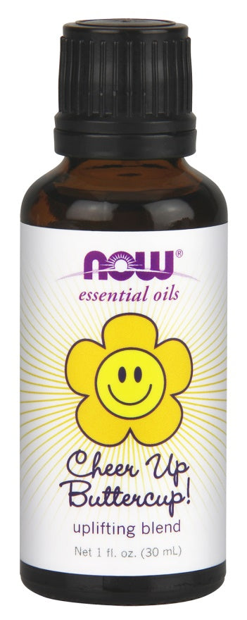 NOW Foods Essential Oil, Cheer Up Buttercup! Oil Blend - 30 ml. | High-Quality Health and Wellbeing | MySupplementShop.co.uk