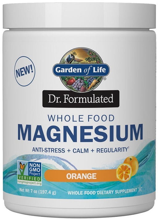Garden of Life Dr. Formulated Whole Food Magnesium, Raspberry Lemon - 198g - Sports Supplements at MySupplementShop by Garden of Life