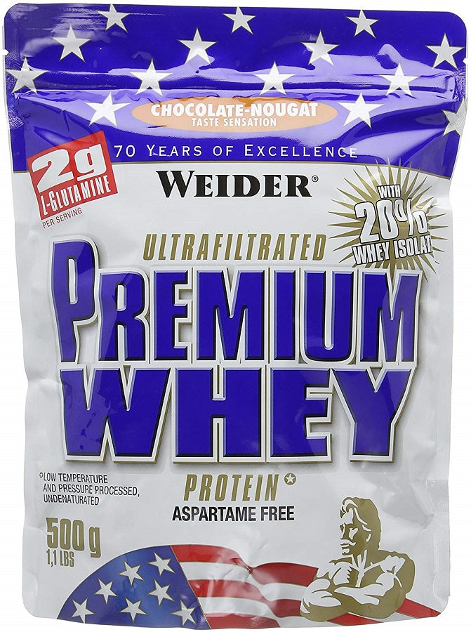 Weider Premium Whey, Vanilla-Caramel - 500 grams | High-Quality Protein | MySupplementShop.co.uk