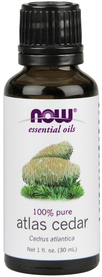 NOW Foods Essential Oil, Atlas Cedar Oil - 30 ml. | High-Quality Health and Wellbeing | MySupplementShop.co.uk