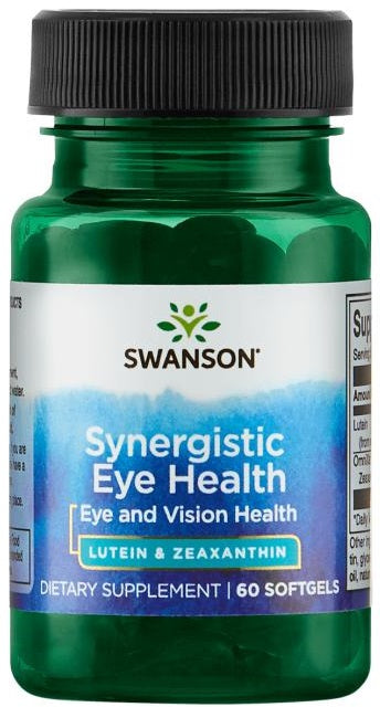 Swanson Synergistic Eye Health Lutein & Zeaxanthin - 60 softgels - Health and Wellbeing at MySupplementShop by Swanson