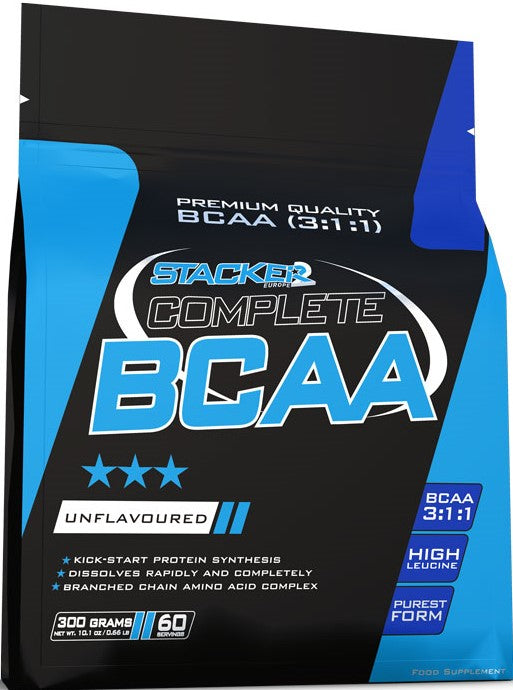 Stacker2 Europe Complete BCAA, Mango - 300 grams | High-Quality Amino Acids and BCAAs | MySupplementShop.co.uk