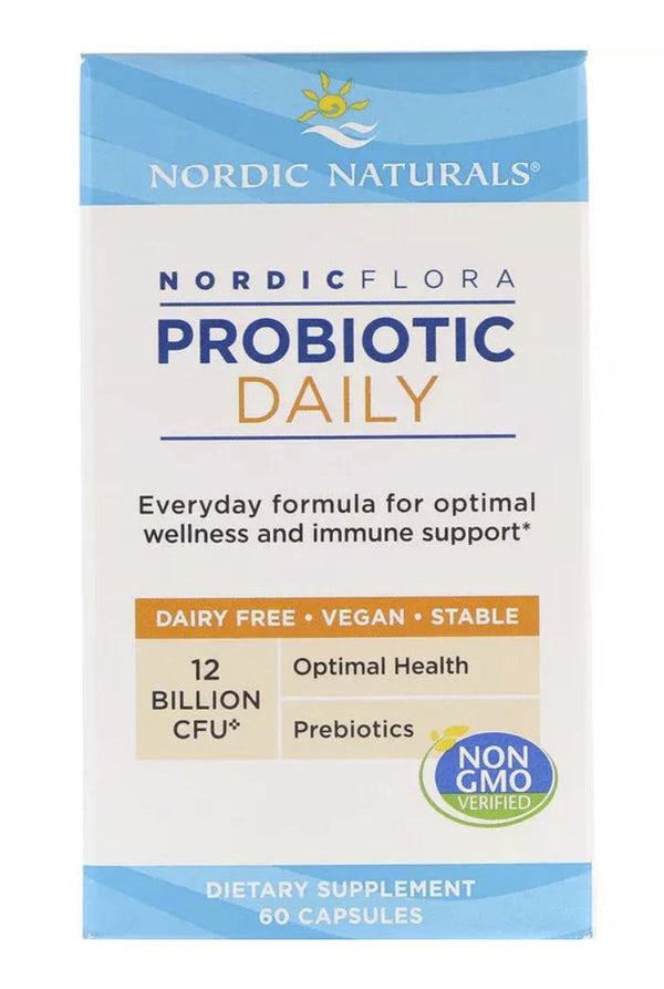 Nordic Flora Probiotic Daily - 60 caps | High-Quality Health and Wellbeing | MySupplementShop.co.uk