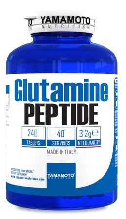 Yamamoto Nutrition Glutamine Peptide - 240 tablets | High-Quality Amino Acids and BCAAs | MySupplementShop.co.uk