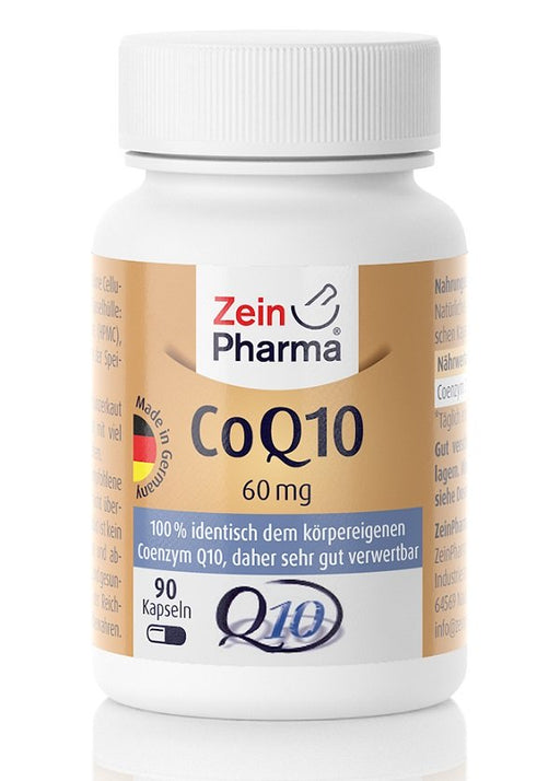 Zein Pharma Coenzyme Q10, 60mg - 90 caps | High-Quality Health and Wellbeing | MySupplementShop.co.uk