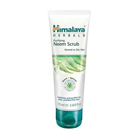 Himalaya Purifying Neem Scrub - 75 ml. - Default Title - Health and Wellbeing at MySupplementShop by Himalaya