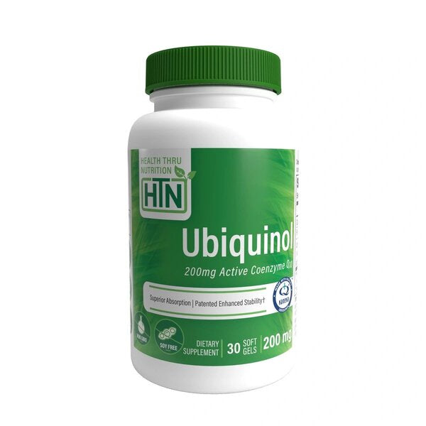 Health Thru Nutrition Ubiquinol, 200mg - 30 softgels - Sports Supplements at MySupplementShop by Health Thru Nutrition