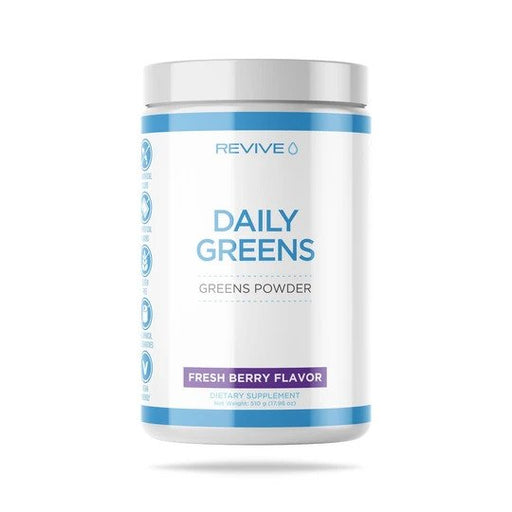 Revive Daily Greens Powder, Fresh Berry - 510g - Health and Wellbeing at MySupplementShop by Revive