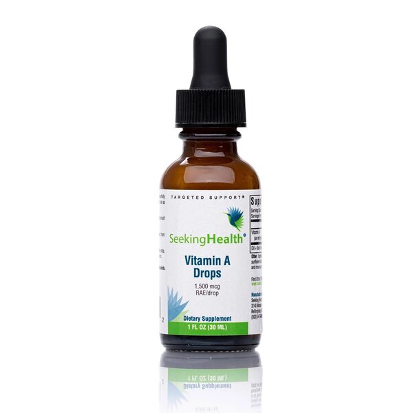 Seeking Health Vitamin A Drops, 1500mcg - 30 ml. | High-Quality Sports Supplements | MySupplementShop.co.uk