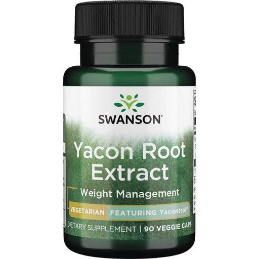 Swanson Yacon Root Extract, 100mg - 90 vcaps - Slimming and Weight Management at MySupplementShop by Swanson