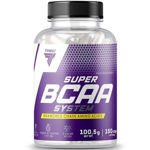 Trec Nutrition Super BCAA System - 150 caps | High-Quality Amino Acids and BCAAs | MySupplementShop.co.uk