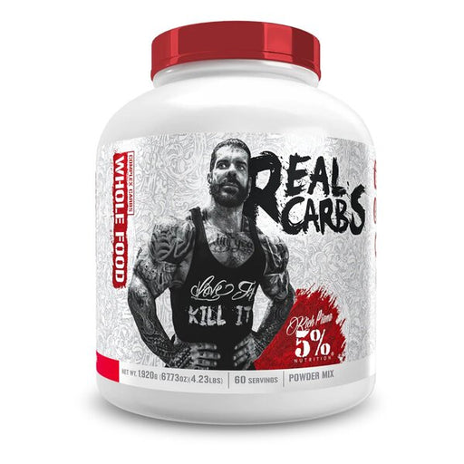 5% Nutrition Real Carbs - Legendary Series, Strawberry Short Cake - 1920 grams - Default Title - Weight Gainers & Carbs at MySupplementShop by 5% Nutrition