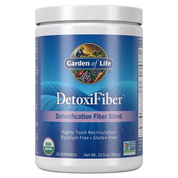 Garden of Life DetoxiFiber - 300g | High-Quality Health and Wellbeing | MySupplementShop.co.uk