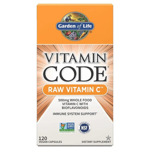 Garden of Life Vitamin Code Raw Vitamin C - 120 vegan caps - Vitamins &amp; Minerals at MySupplementShop by Garden of Life