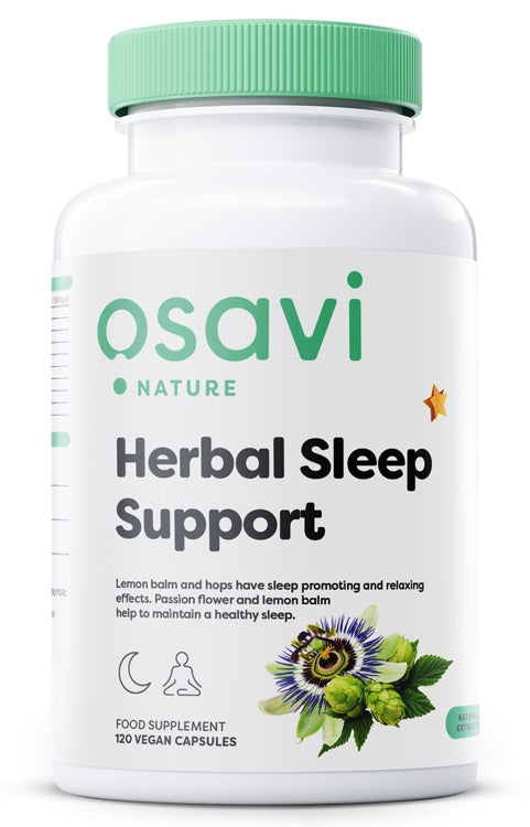 Osavi Herbal Sleep Support - 120 vegan caps | High-Quality Combination Multivitamins & Minerals | MySupplementShop.co.uk