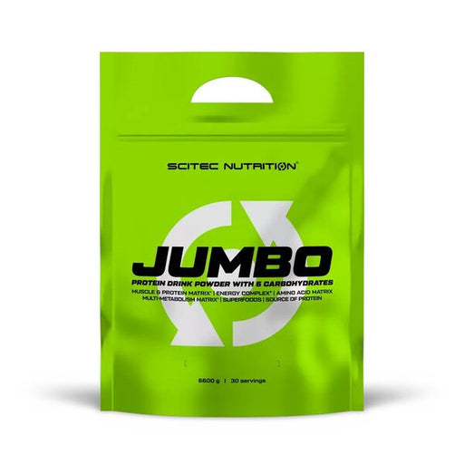 SciTec Jumbo, Strawberry - 6600 grams | High-Quality Protein | MySupplementShop.co.uk