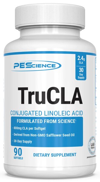 PEScience TruCLA - 90 softgels | High-Quality CLA (Conjugated Linoleic Acid) | MySupplementShop.co.uk