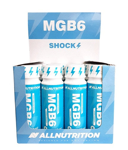 Allnutrition MGB6 Shock - 12 x 80 ml. | High-Quality Vitamins & Minerals | MySupplementShop.co.uk