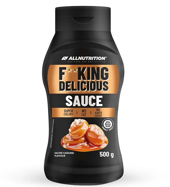 Allnutrition Fitking Delicious Sauce, Salted Caramel - 500g - Combination Multivitamins & Minerals at MySupplementShop by Allnutrition