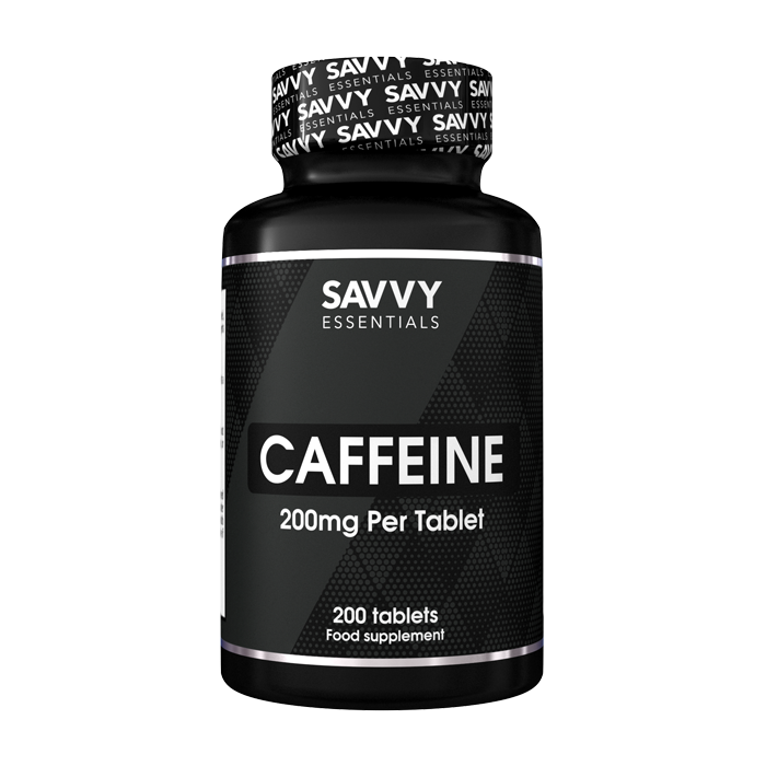 Savvy Essentials Caffeine 200mg
